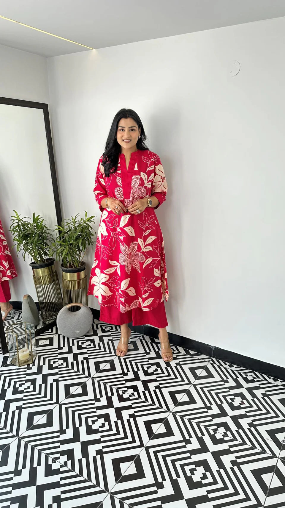 Aster Pink Kurta Pants
