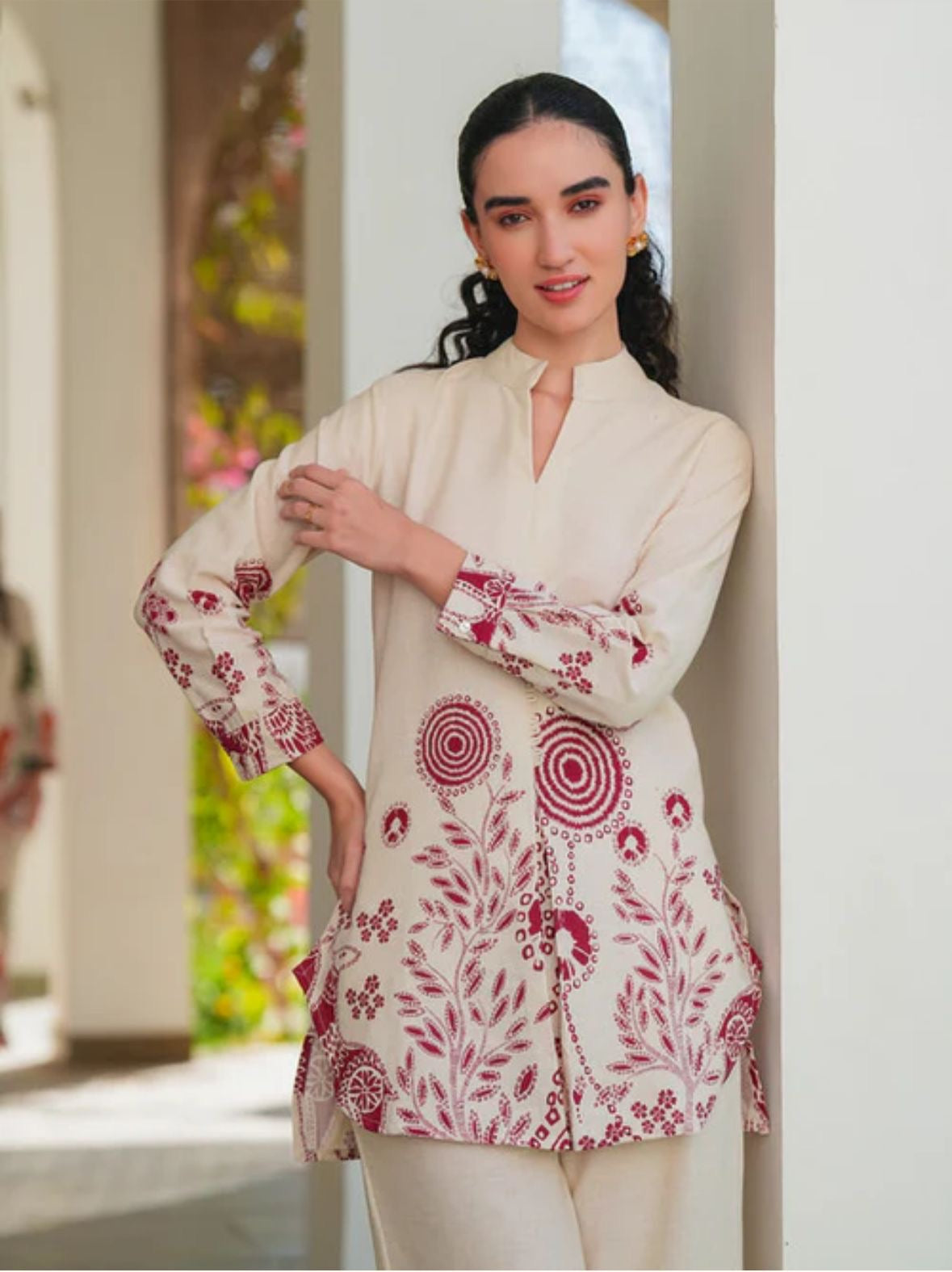 FLORAL SPIRAL SUMMER CO-ORD SET