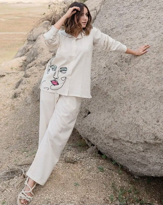 Cotton Printed Co-ords Set for Women