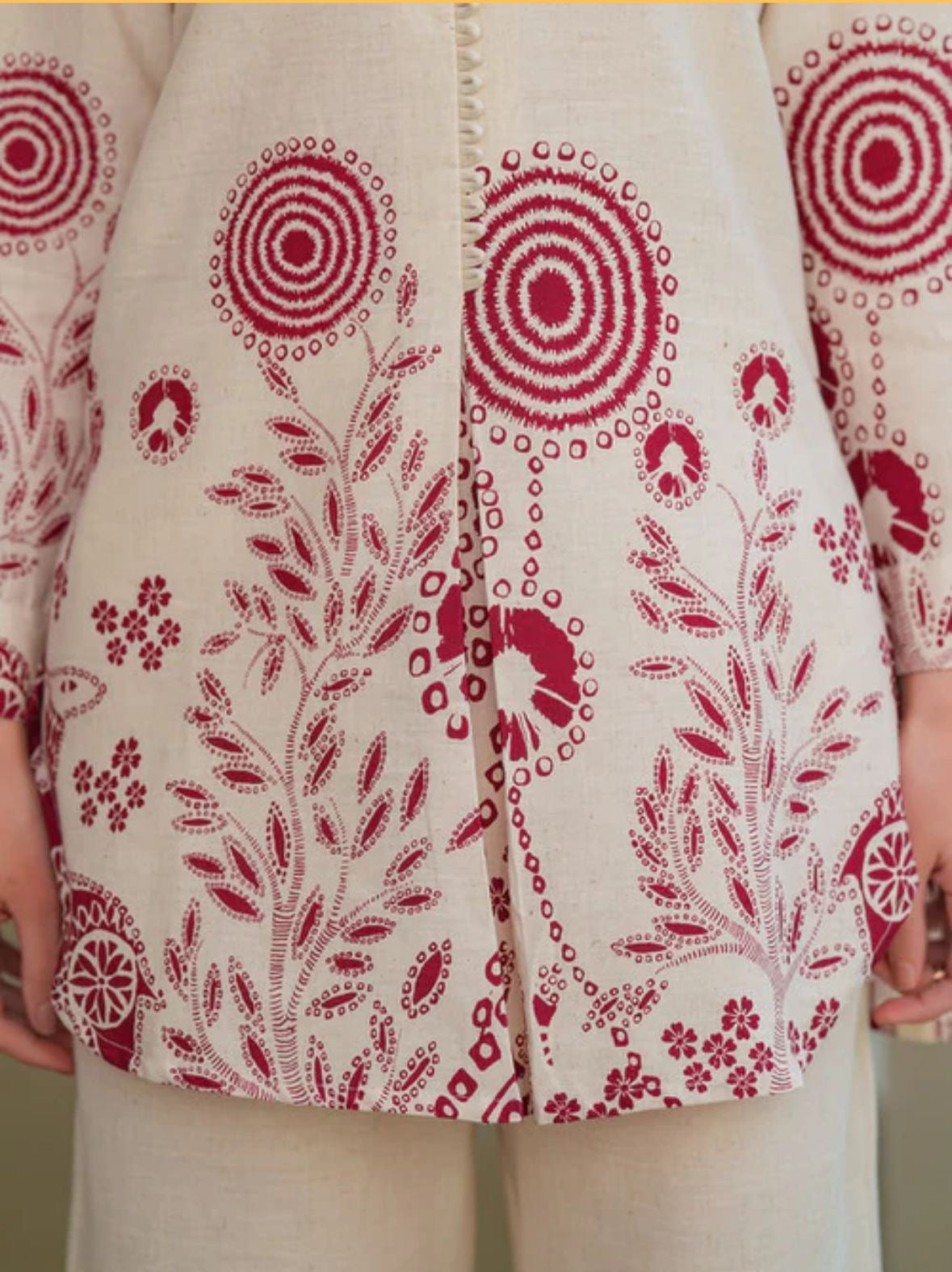 FLORAL SPIRAL SUMMER CO-ORD SET