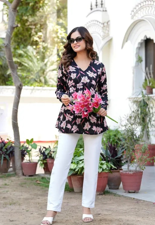 Classic Retro Women Tops & Tunics