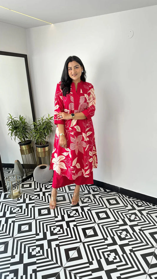Aster Pink Kurta Pants