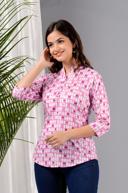 Short Kurti Tunic Ethnic Wear for Women and Girls